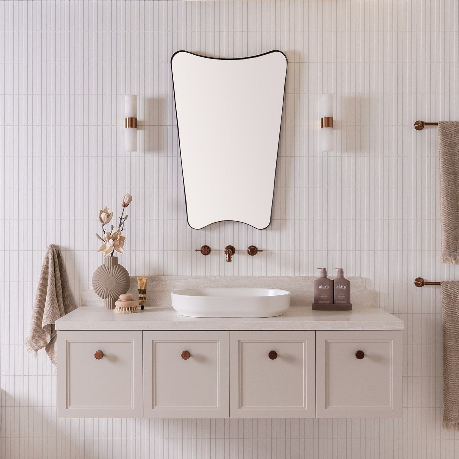 ADP Roma 600x900mm Framed Mirror