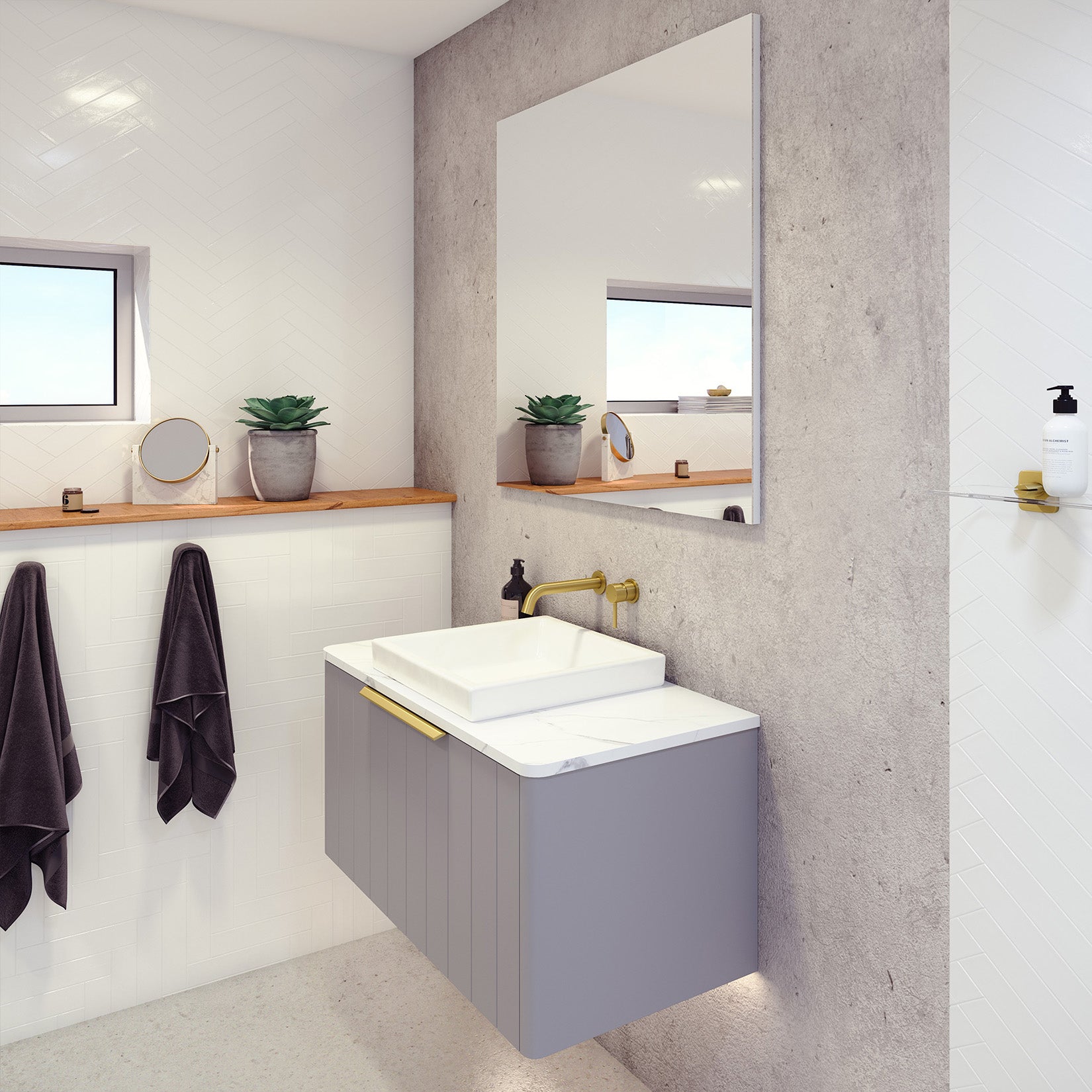 Timberline Saba Wall Hung Vanity