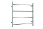 Thermogroup Thermorail Straight/Round 12Volt 550x550x122mm 65Watts 4 Bars, Polished Stainless Steel