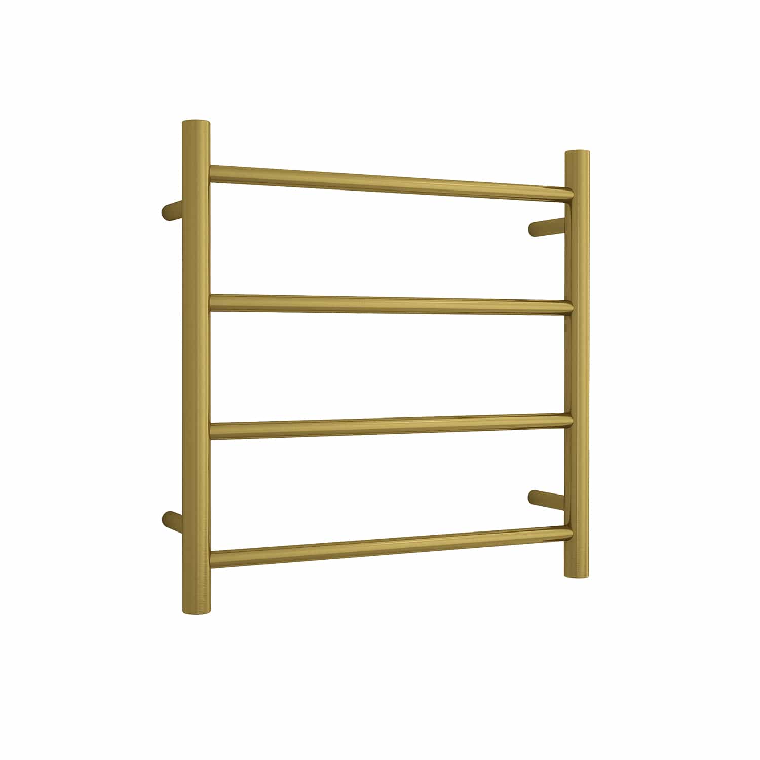 Thermogroup Thermorail Straight/Round 550x550x122mm 41Watts 4 Bars, Brushed Gold