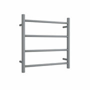 Thermogroup Thermorail Straight/Round 550x550x122mm 41Watts 4 Bars, Gun Metal
