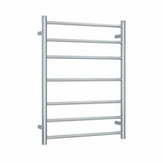 Thermogroup Thermorail Straight/Round 12Volt 600x800x122mm 90Watts 7 Bars - Brushed, Brushed Stainless Steel