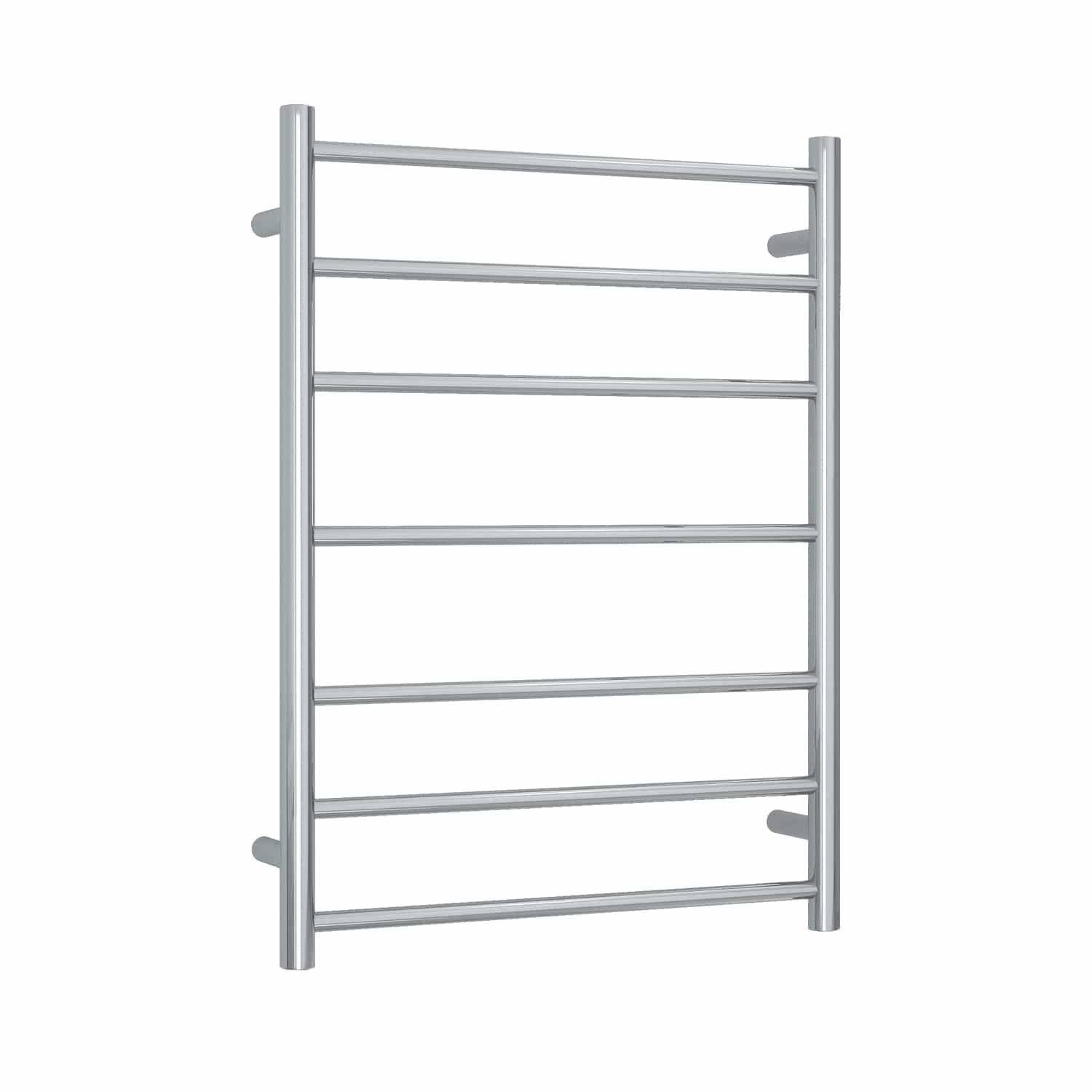 Thermogroup Thermorail Straight/Round 12Volt 600x800x122mm 90Watts 7 Bars - Brushed, Brushed Stainless Steel
