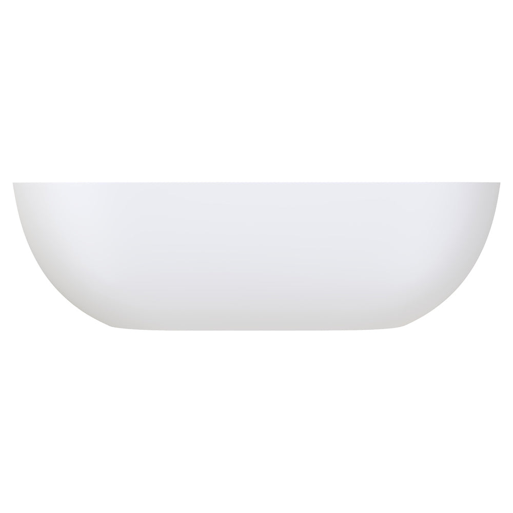 Fienza Nero 1400/1550/1780 Matte White Stone Freestanding Bath