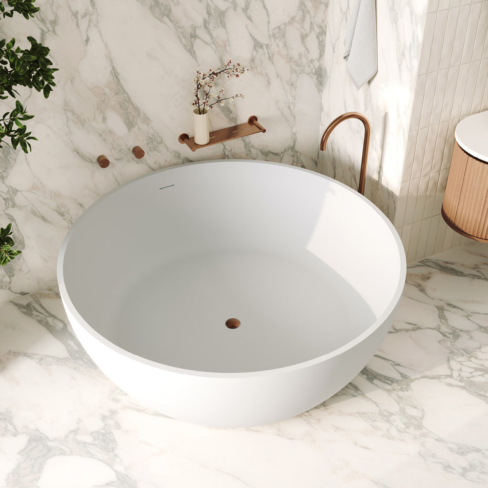 Fienza Shinto Solid Surface Bath, 1500mm