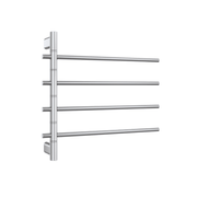 Thermogroup Thermorail Swivel, Straight/Round 595x540x104mm 40Watts 4Bars, Polished Stainless Steel