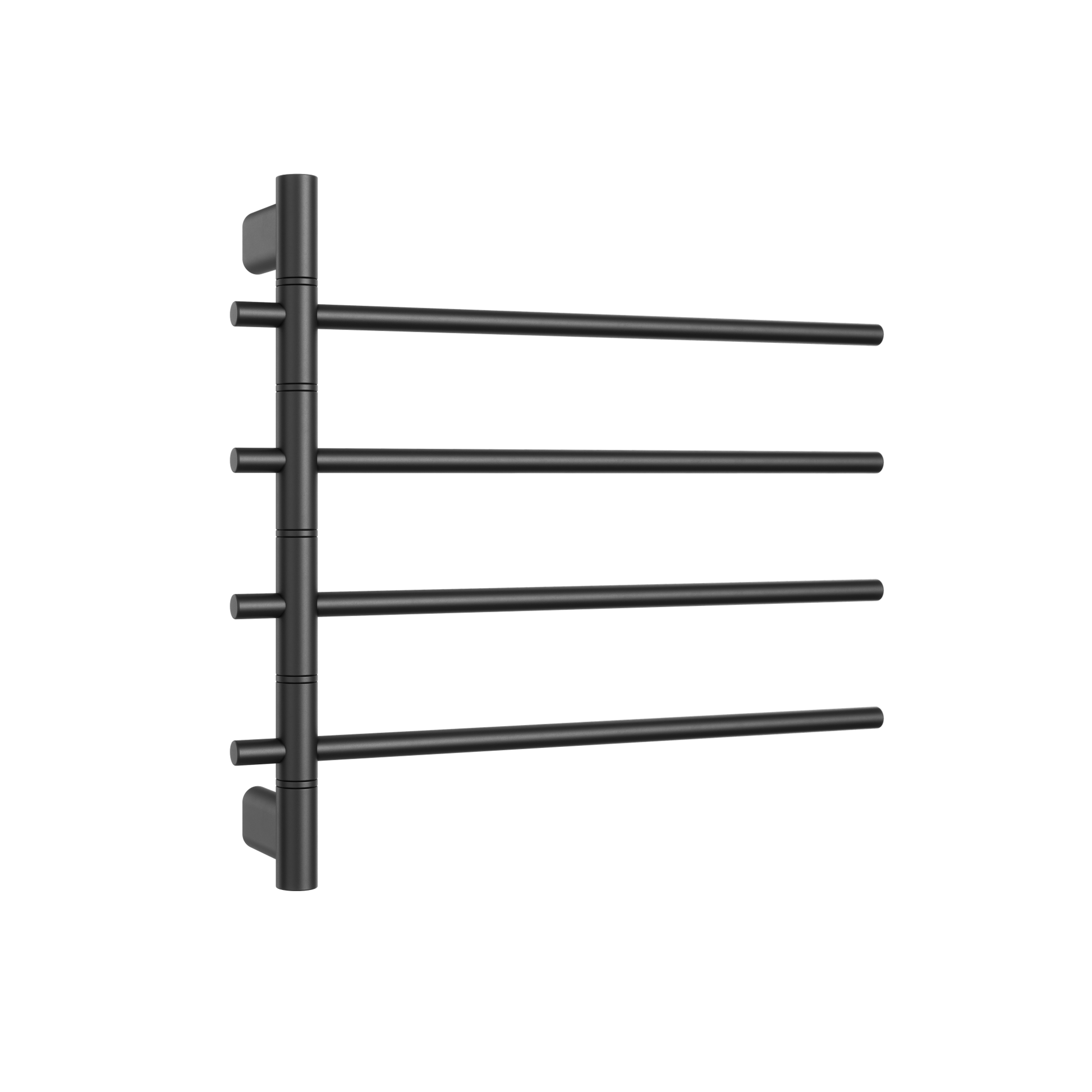 Thermogroup Thermorail Swivel, Straight/Round 595x540x104mm 45Watts 4Bars, Matt Black