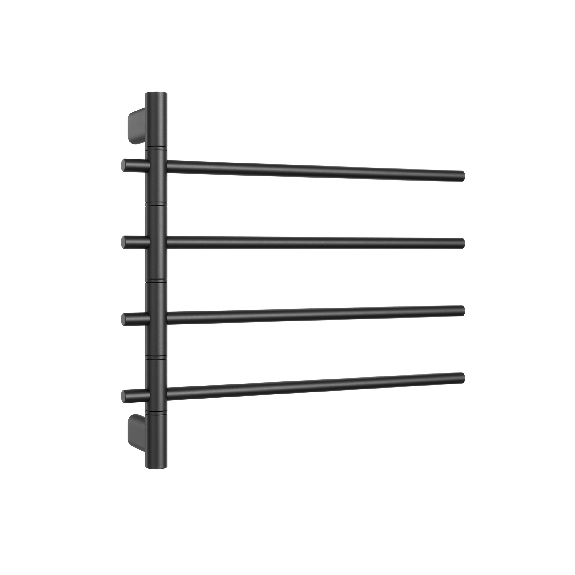 Thermogroup Thermorail Swivel, Straight/Round 595x540x104mm 45Watts 4Bars, Matt Black