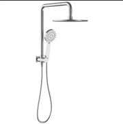 Millennium Akemi SQ 200mm Dual Shower, Chrome
