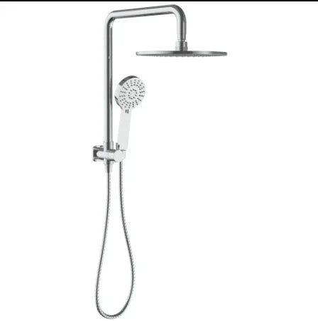 Millennium Akemi SQ 200mm Dual Shower, Chrome
