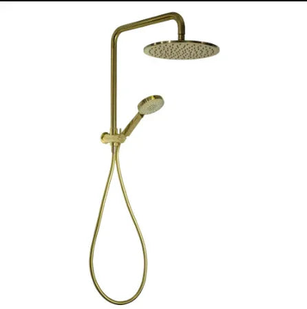 Millennium Akemi 250mm Dual Shower, Modern Brass