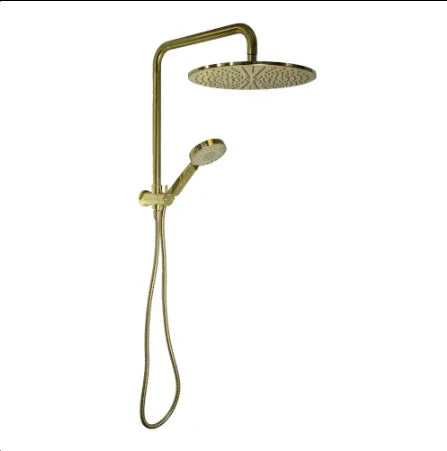 Millennium Akemi 300mm Dual Shower, Modern Brass