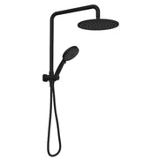 Millennium Akemi SQ 250mm Dual Shower, Matte Black