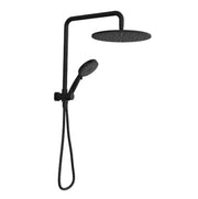 Millennium Akemi SQ 300mm Dual Shower, Matte Black