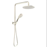 Millennium Akemi SQ 250mm Dual Shower, Brushed Nickel