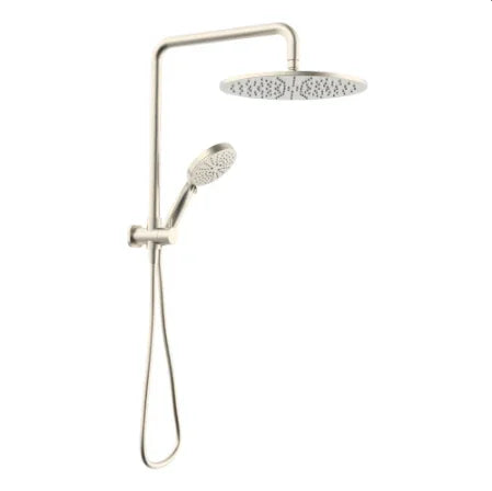 Millennium Akemi SQ 300mm Dual Shower, Brushed Nickel