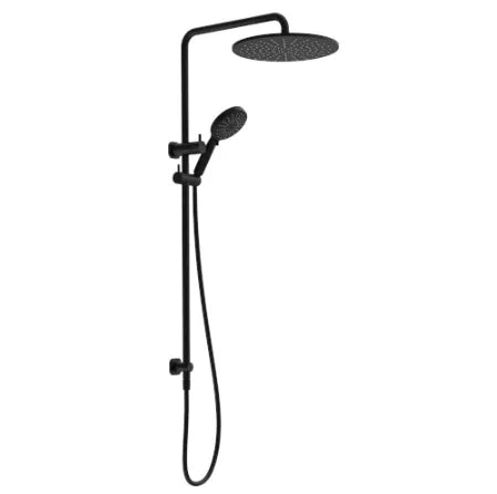 Millennium Akemi SQ 300mm Combination Shower, Matte Black