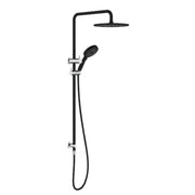 Millennium Akemi 250mm Combination Shower, Matte Black & Chrome
