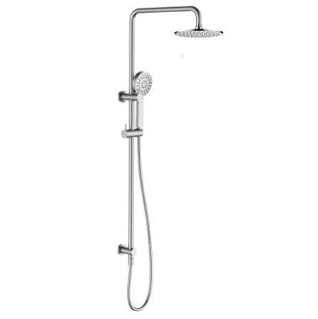 Millennium Akemi 200mm Combination Shower, Brushed Nickel