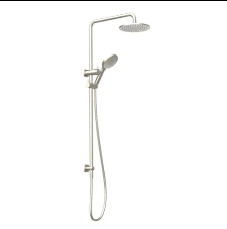 Millennium Akemi SQ 200mm Combination Shower, Brushed Nickel