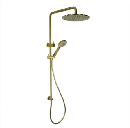 Millennium Akemi 250mm Combination Shower, Modern Brass