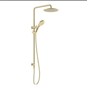 Millennium Akemi SQ 250mm Combination Shower, Modern Brass