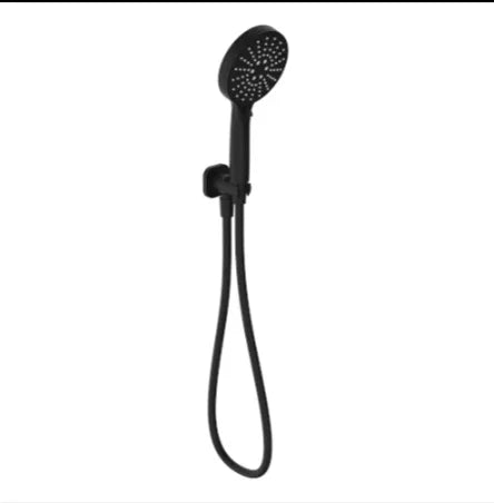 Millennium Akemi SQ Hand Shower on Hook, Matte Black