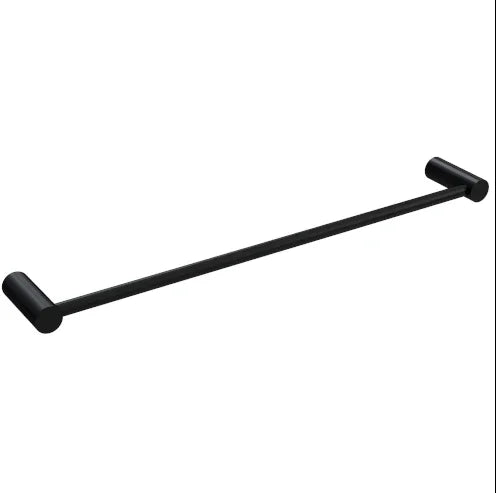 Millennium Finesa Single Towel Rail 600mm, Matte Black