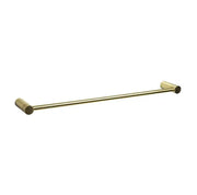 Millennium Finesa Single Towel Rail 600mm, Modern Brass