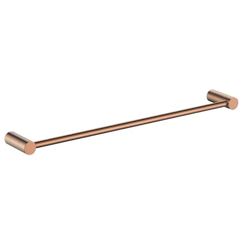 Millennium Finesa Single Towel Rail 600mm, Rosa