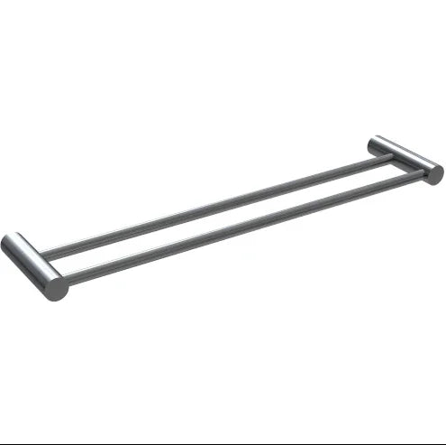 Millennium Finesa Double Towel Rail 600mm, Chrome