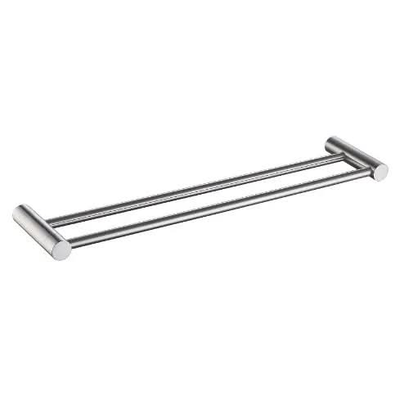 Millennium Finesa Double Towel Rail 600 mm, Brushed Nickel