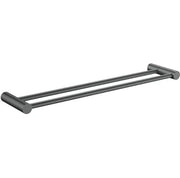 Millennium Finesa Double Towel Rail 600mm, Gun Metal