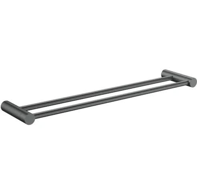 Millennium Finesa Double Towel Rail 600 mm, Gun Metal
