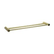 Millennium Finesa Double Towel Rail 600mm, Modern Brass