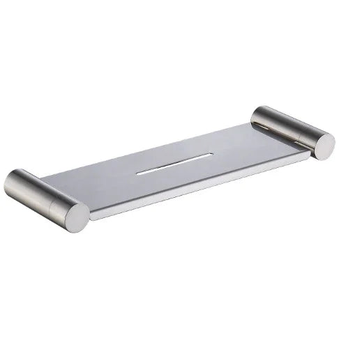 Millennium Finesa Shower Shelf 350mm, Brushed Nickel