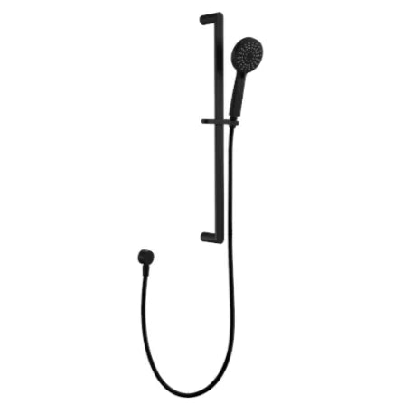 Millennium Akemi Rail Shower, Matte Black