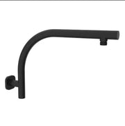 Millennium Akemi SQ Raised Shower Arm, Matte Black