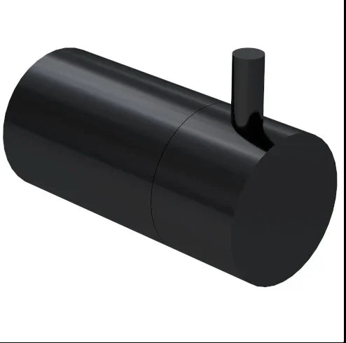 Millennium Finesa Robe Hook, Matte Black