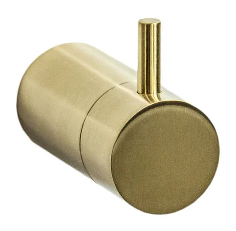 Millennium Finesa Robe Hook, Modern Brass
