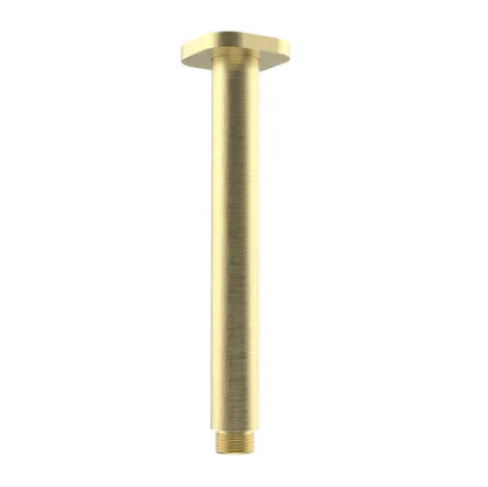 Millennium Akemi SQ 200mm Ceiling Dropper, Modern Brass