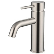 Millennium Cioso Curved Basin Mixer, Brushed Nickel