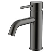 Millennium Cioso Curved Basin Mixer, Gun Metal