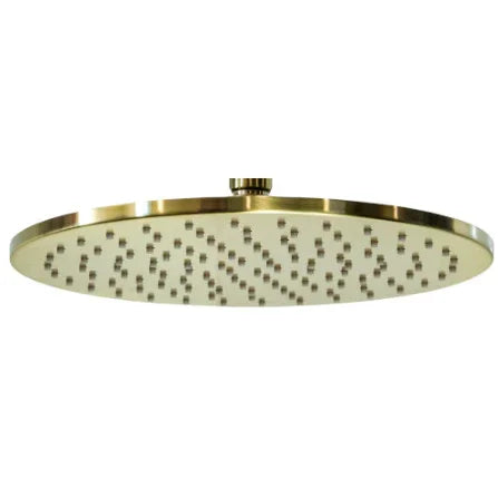 Millennium Akemi 300mm Round Overhead Shower, Modern Brass