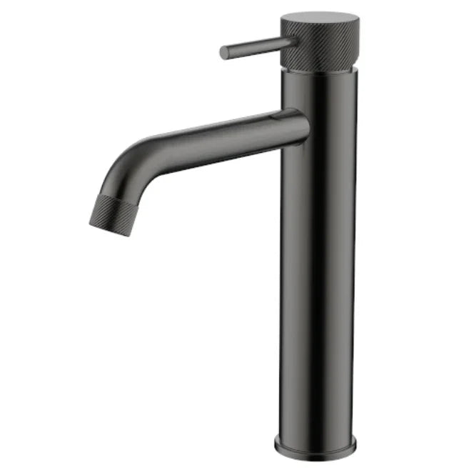 Millennium Cioso Curved Knurled Mid Rise Vessel Mixer, Gun Metal