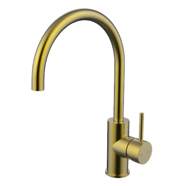 Millennium Cioso Sink Mixer, Modern Brass