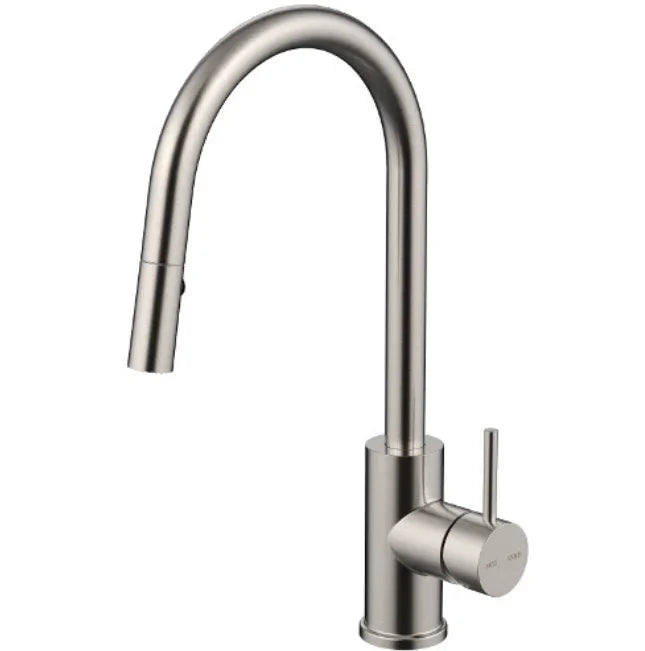 Millennium Cioso Pullout Spray Sink Mixer, Brushed Nickel