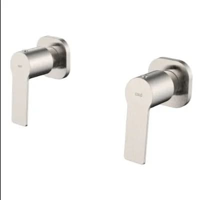Millennium Akemi SQ Wall Top Assemblies, Brushed Nickel