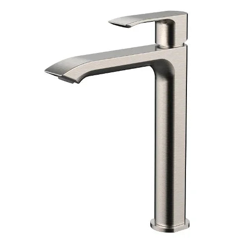 Millennium Zoya Vessel Basin Mixer, Brushed Nickel