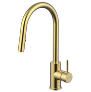 Millennium Cioso Pull Out Spray Sink Mixer, Modern Brass